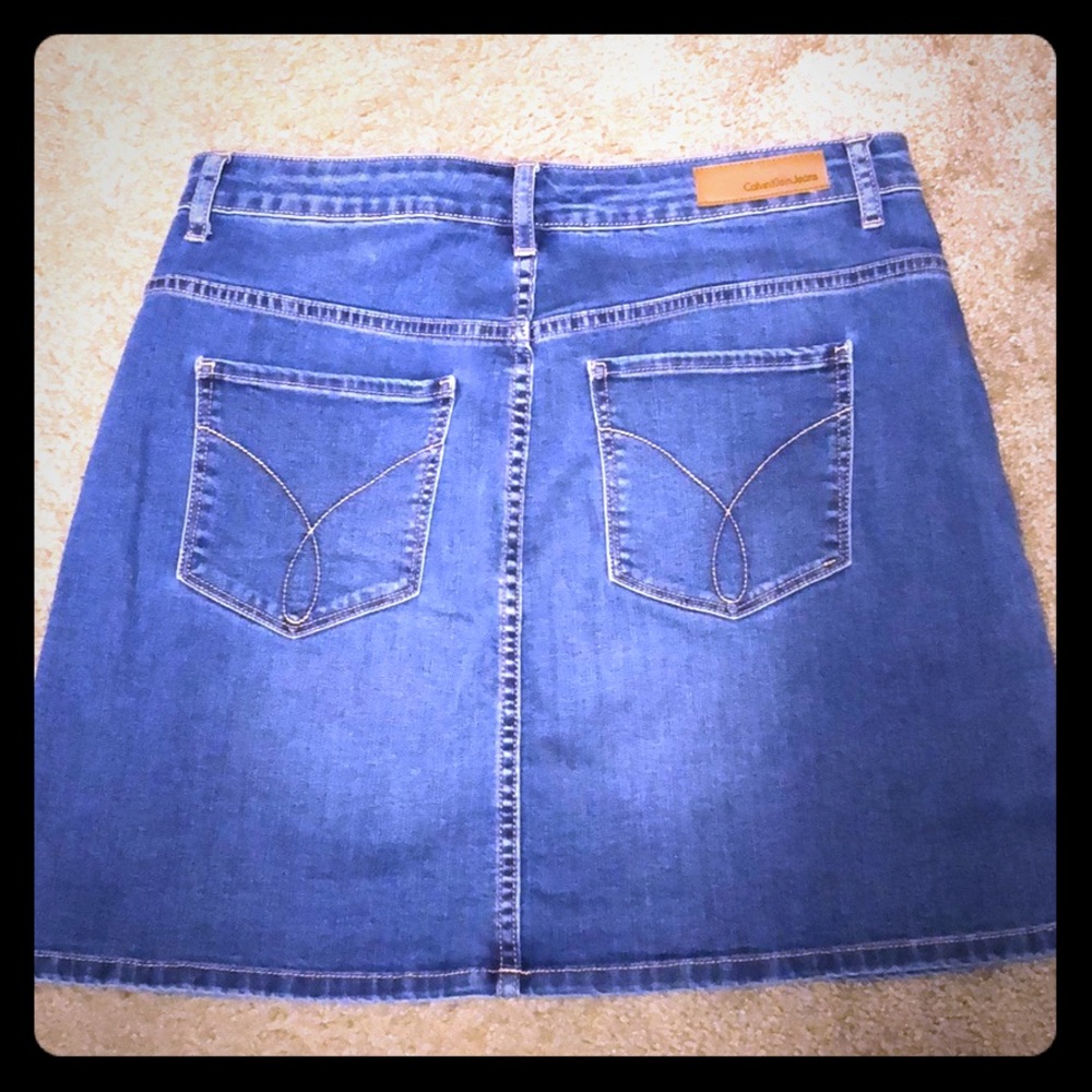 Denim skirt